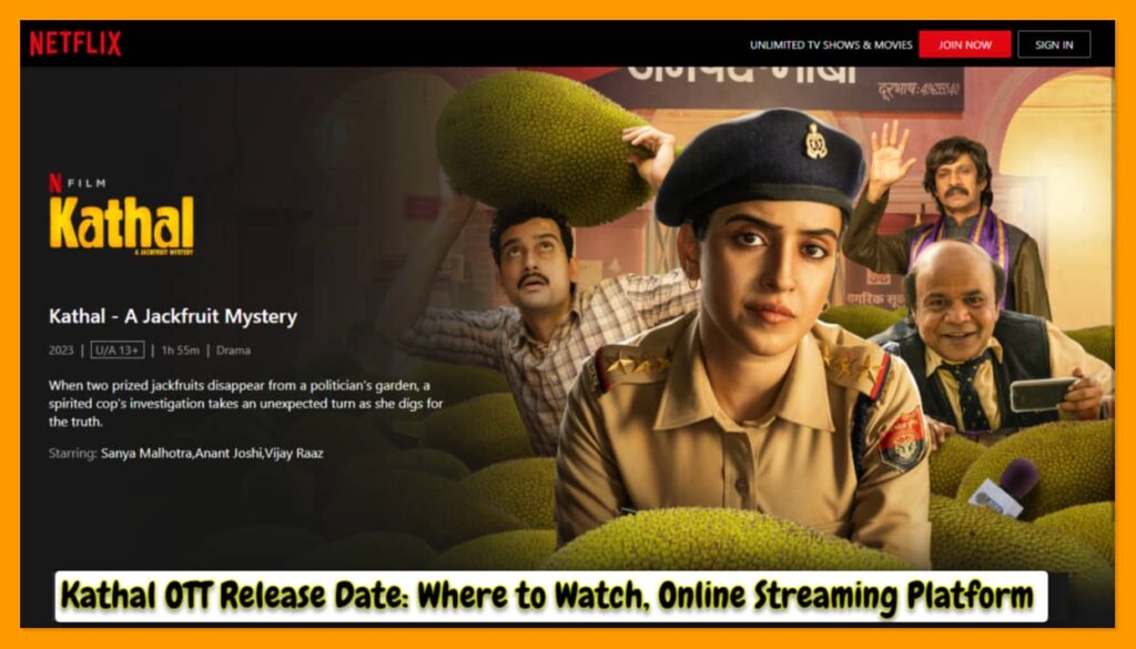 Kathal OTT Release Date: Where to Watch, Online Streaming Platform