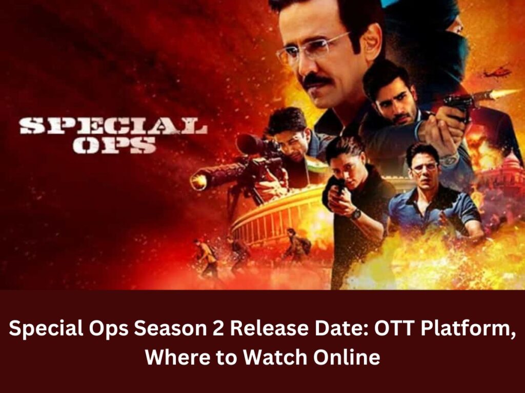 Special Ops Season 2 Release Date: OTT Platform, Where to Watch Online